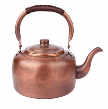 铜壶烧水壶纯紫铜家用手工加厚茶壶